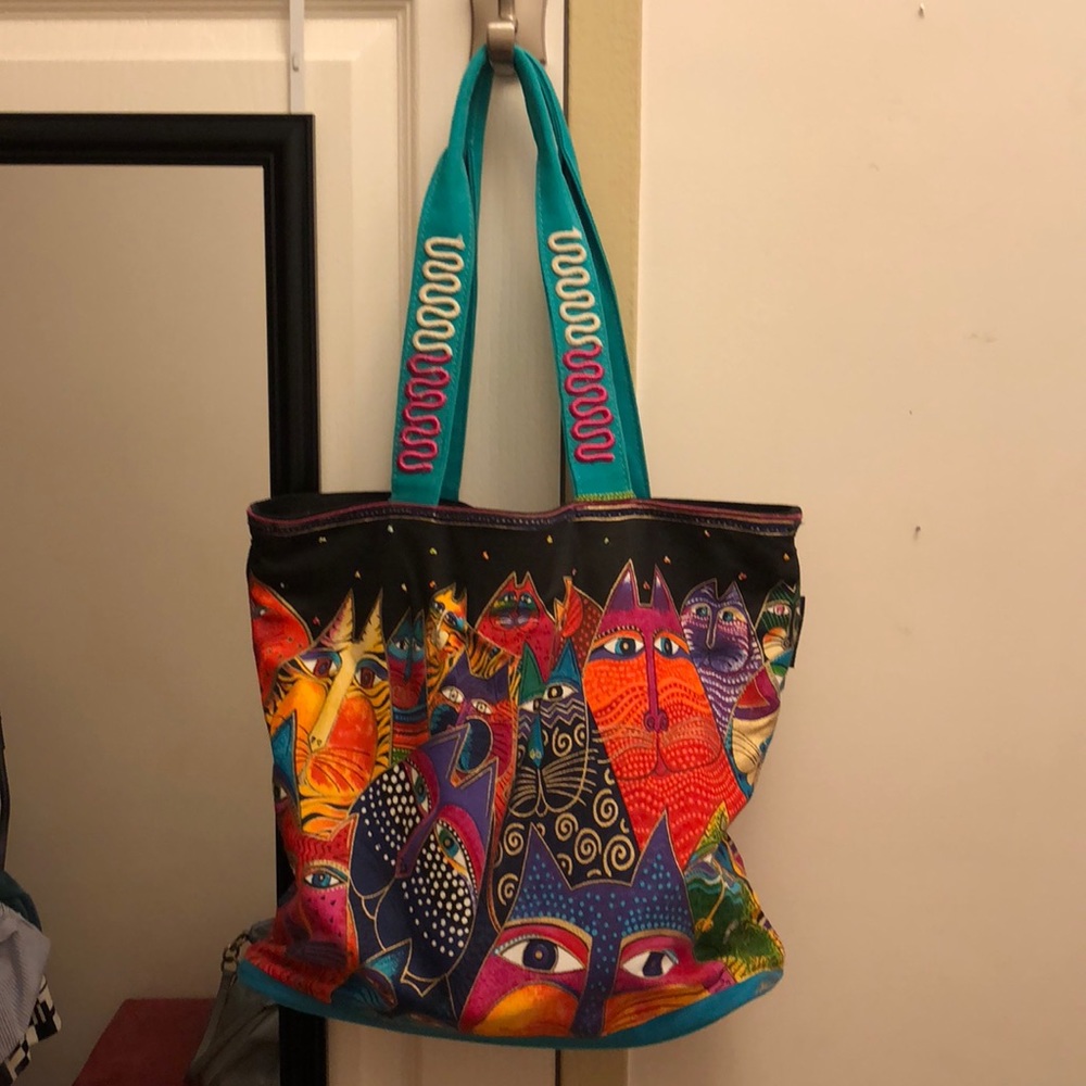 Cat tote bag